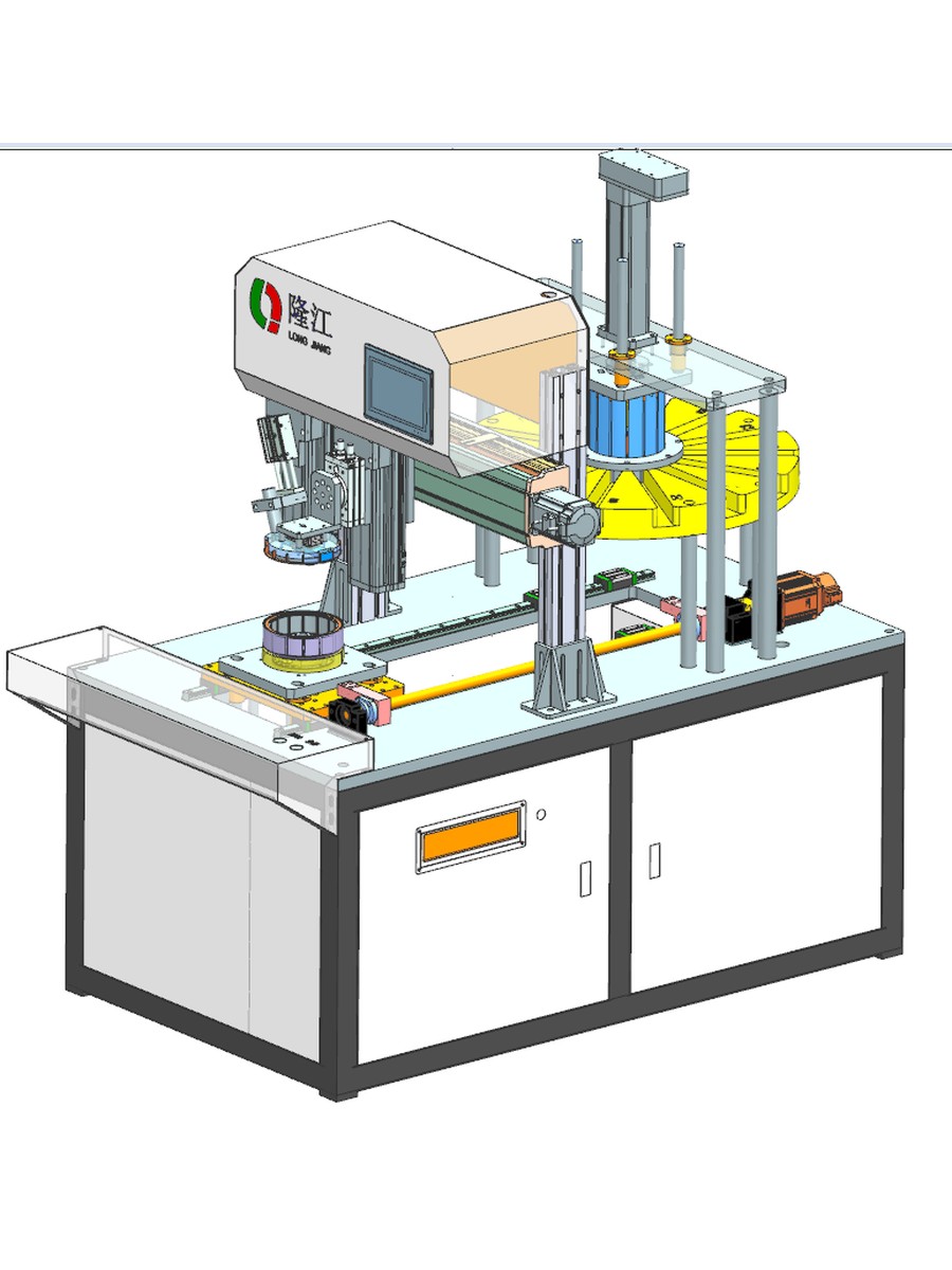 LJ-CGDJ-3 Frame and Magnet Insertion Glue Dispensing Machine - Taizhou LONGJIANG AUTO